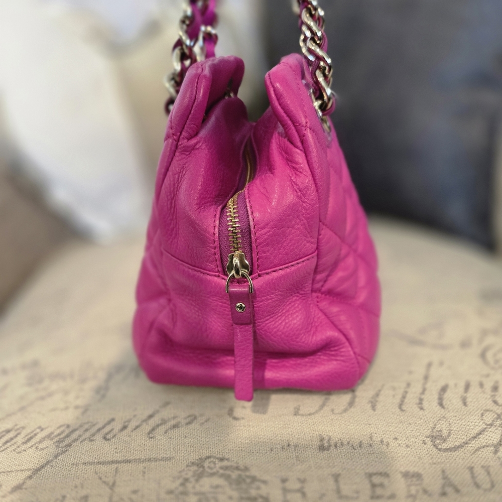 Kate Spade New York Gold Coast Maryanne Quilted Leather Shoulder Bag in Pink - Picture 6 of 17